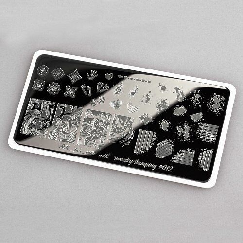 Swanky Stamping Plaka Arti for you Serisi 012