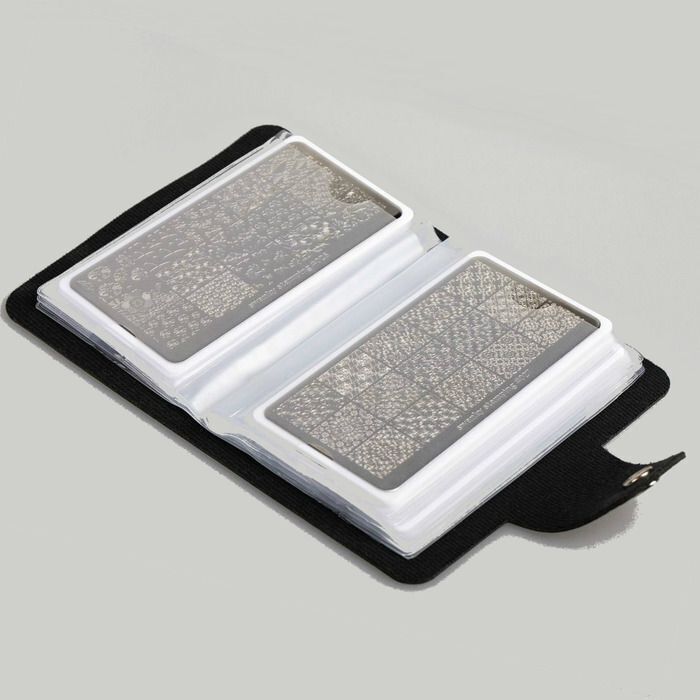 Swanky Stamping Plaka Defteri Siyah