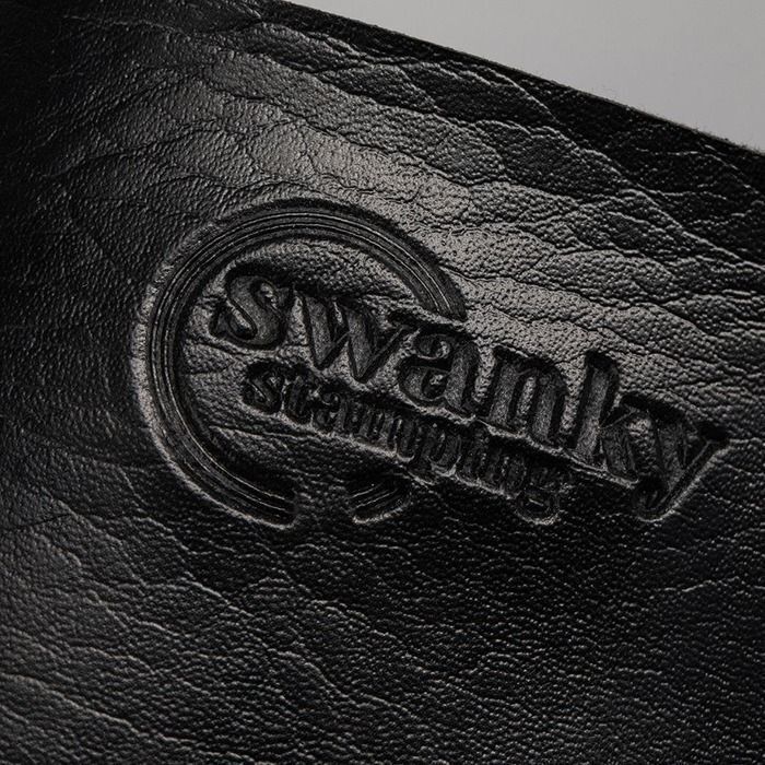 Swanky Stamping Plaka Defteri Siyah