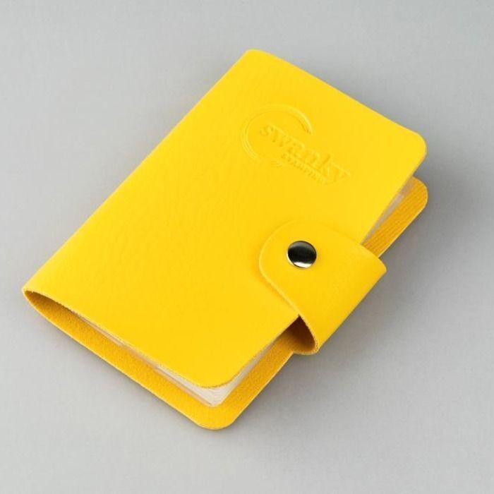 Swanky Stamping Plaka Defteri Sarı