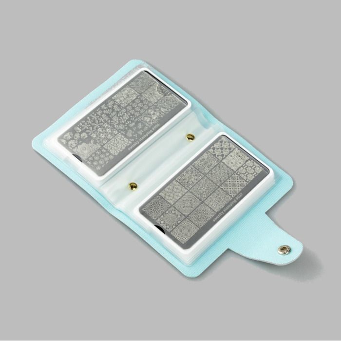 Swanky Stamping Plaka Defteri Mavi