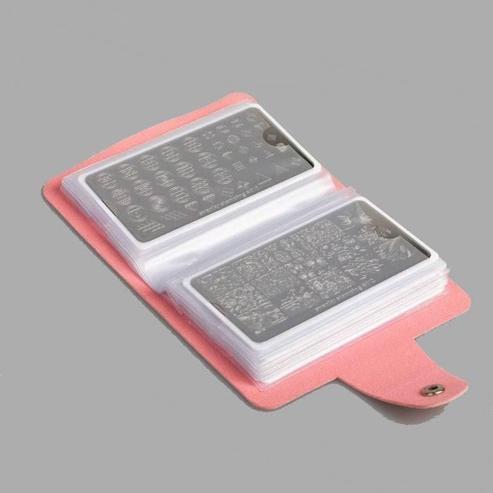 Swanky Stamping Plaka Defteri Pembe