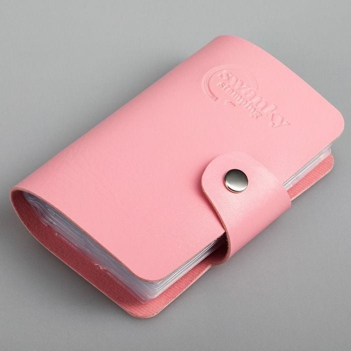 Swanky Stamping Plaka Defteri Pembe