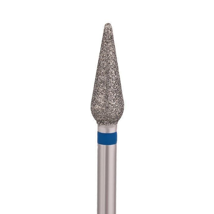 Kmiz Elmas Pedikür Freze Ters Armut (Mavi) D=4 mm Boy=12 mm