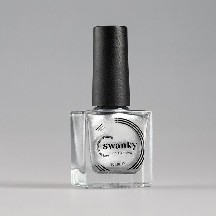 Swanky Stamping Oje Gümüş 004 (10 ml)