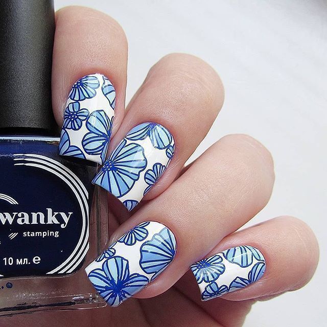 Swanky Stamping Oje Mavi 008 (10 ml)