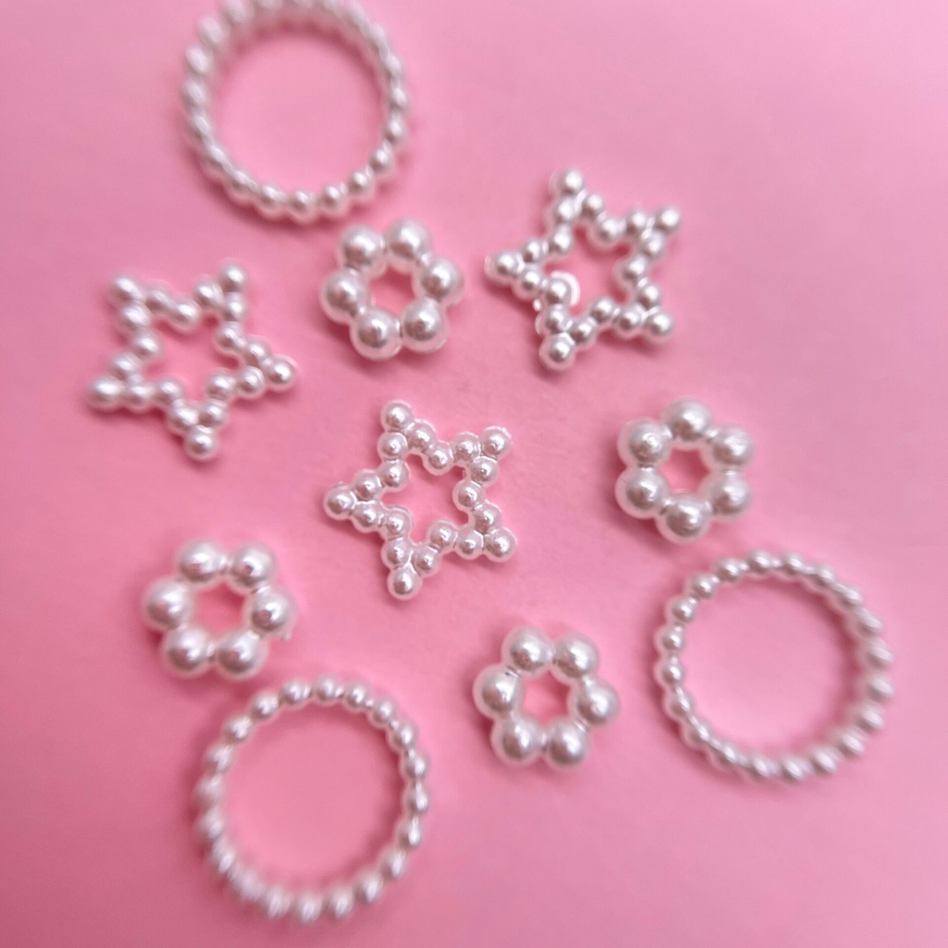 Zoo 1814 3D Charm İnci 10 Adet