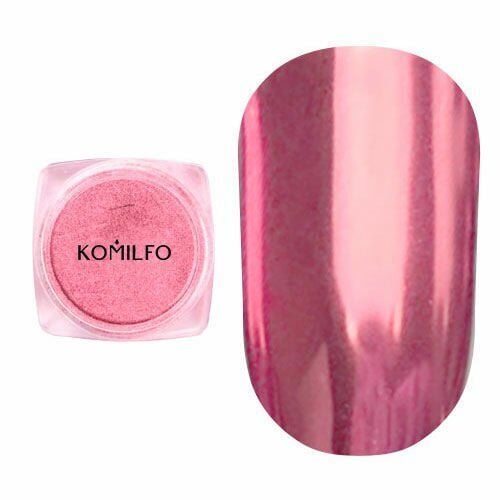 Komilfo Krom Ayna Efekt Açık Pembe №010 (0,5 gr)