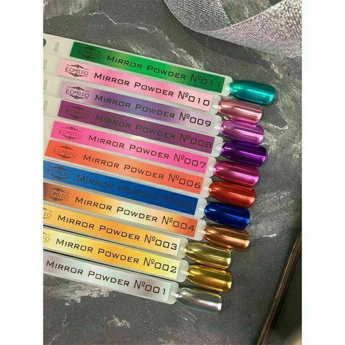 Komilfo Krom Ayna Efekt Açık Pembe №010 (0,5 gr)