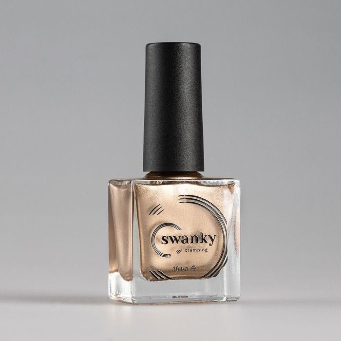 Swanky Stamping Oje Metalik Açık Altın 02 (10 ml)