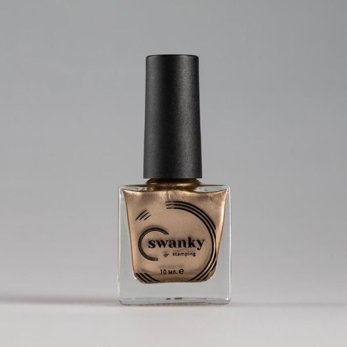Swanky Stamping Oje Metalik Açık Altın 02 (10 ml)