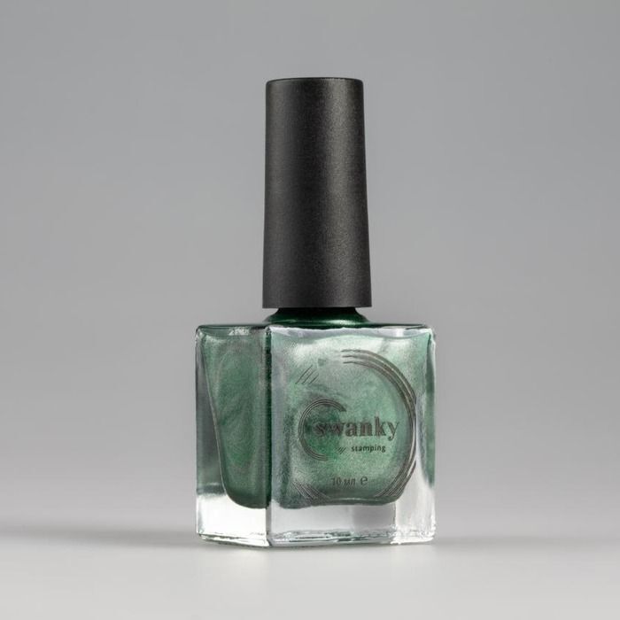 Swanky Stamping Oje Metalik Koyu Yeşil 08 (10 ml)
