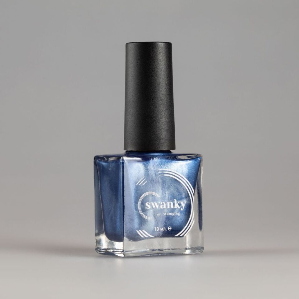 Swanky Stamping Oje Metalik Jean Mavisi 09 (10 ml)