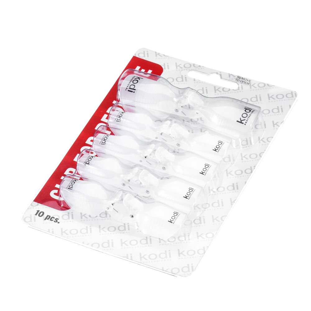 Kodi Pedikür Jel Oje Çıkarma Klipsi 10'lu