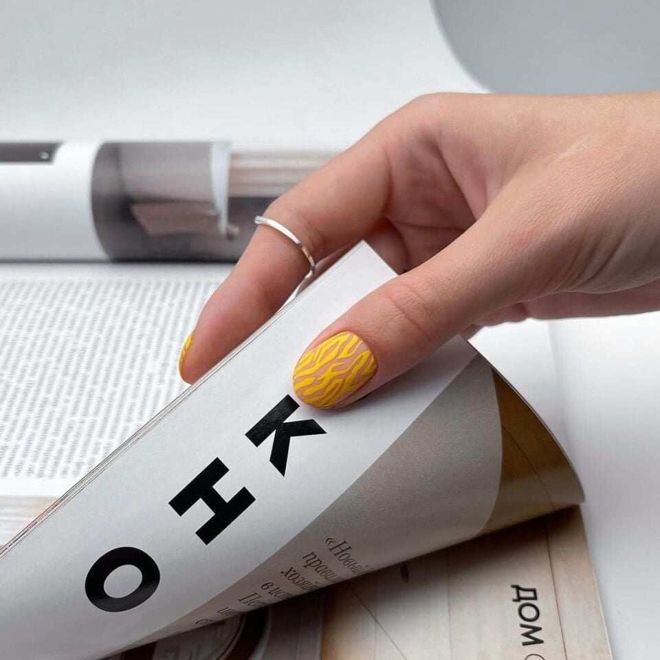 Swanky Stamping Oje Sarı S06 (6ml)