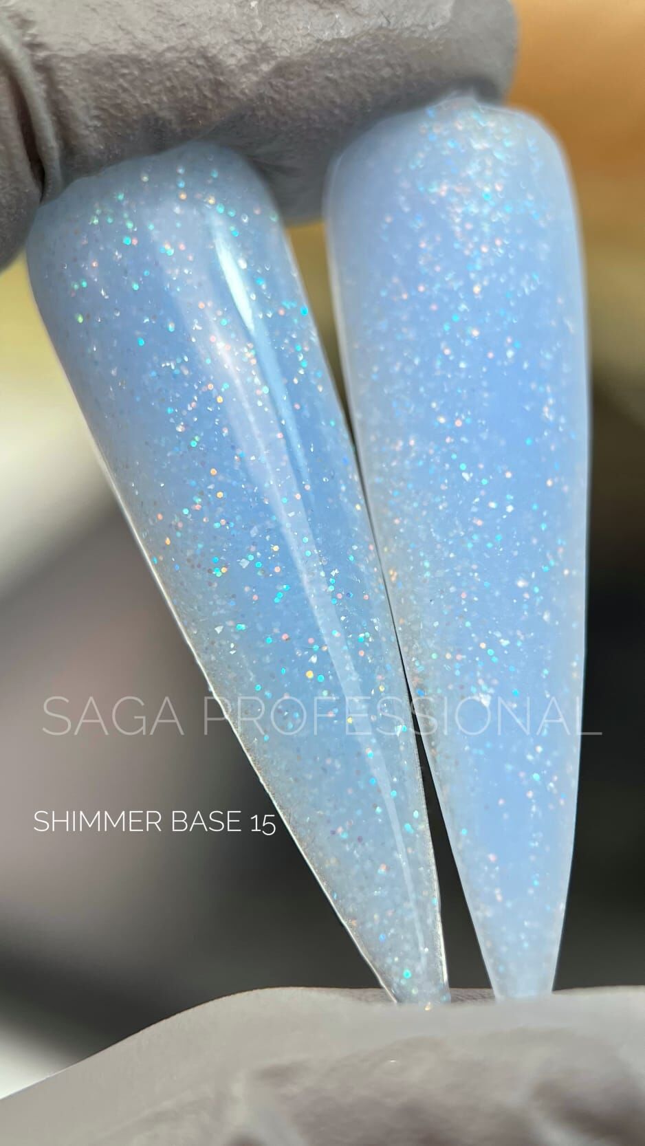 Saga Cover Base Shimmer 15 (15ml)