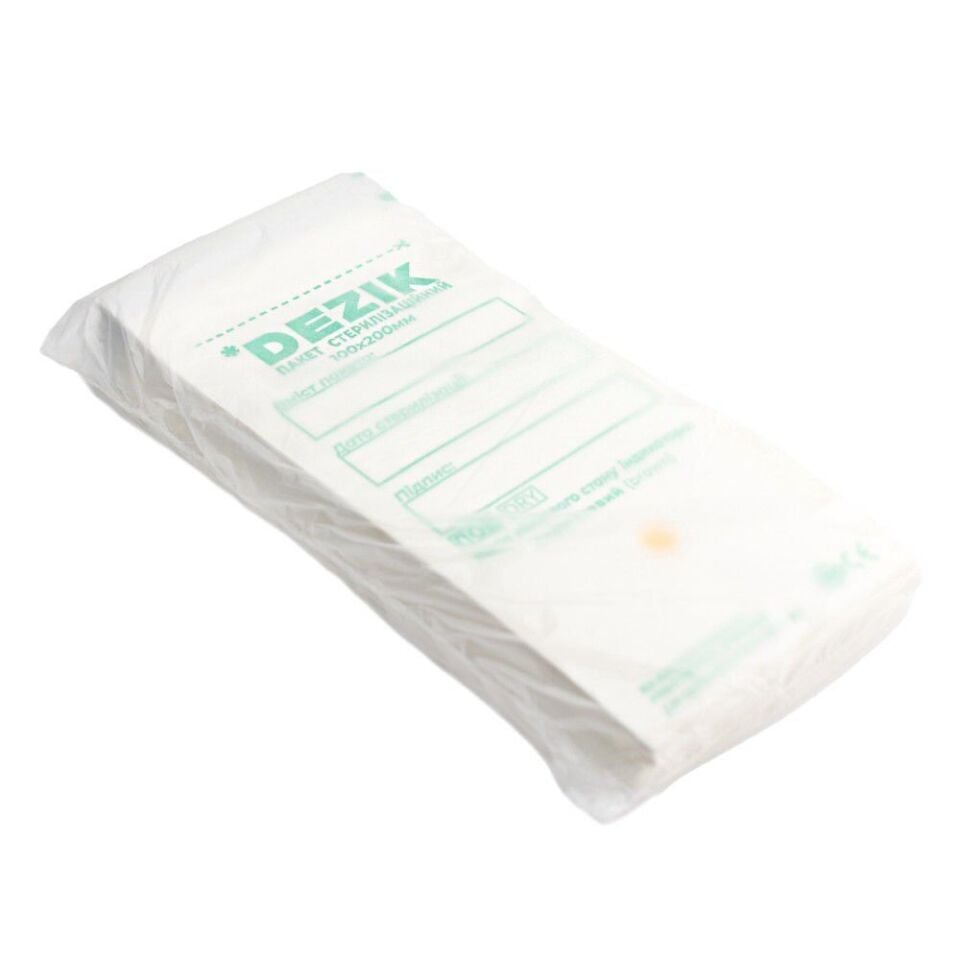Sterilizasyon Poşeti 100x200mm 100'lü Beyaz