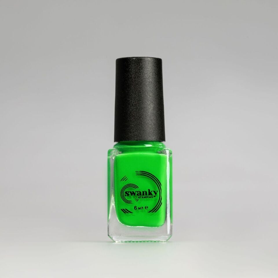 Swanky Stamping Oje Neon Salata Yeşili S20 (6ml)