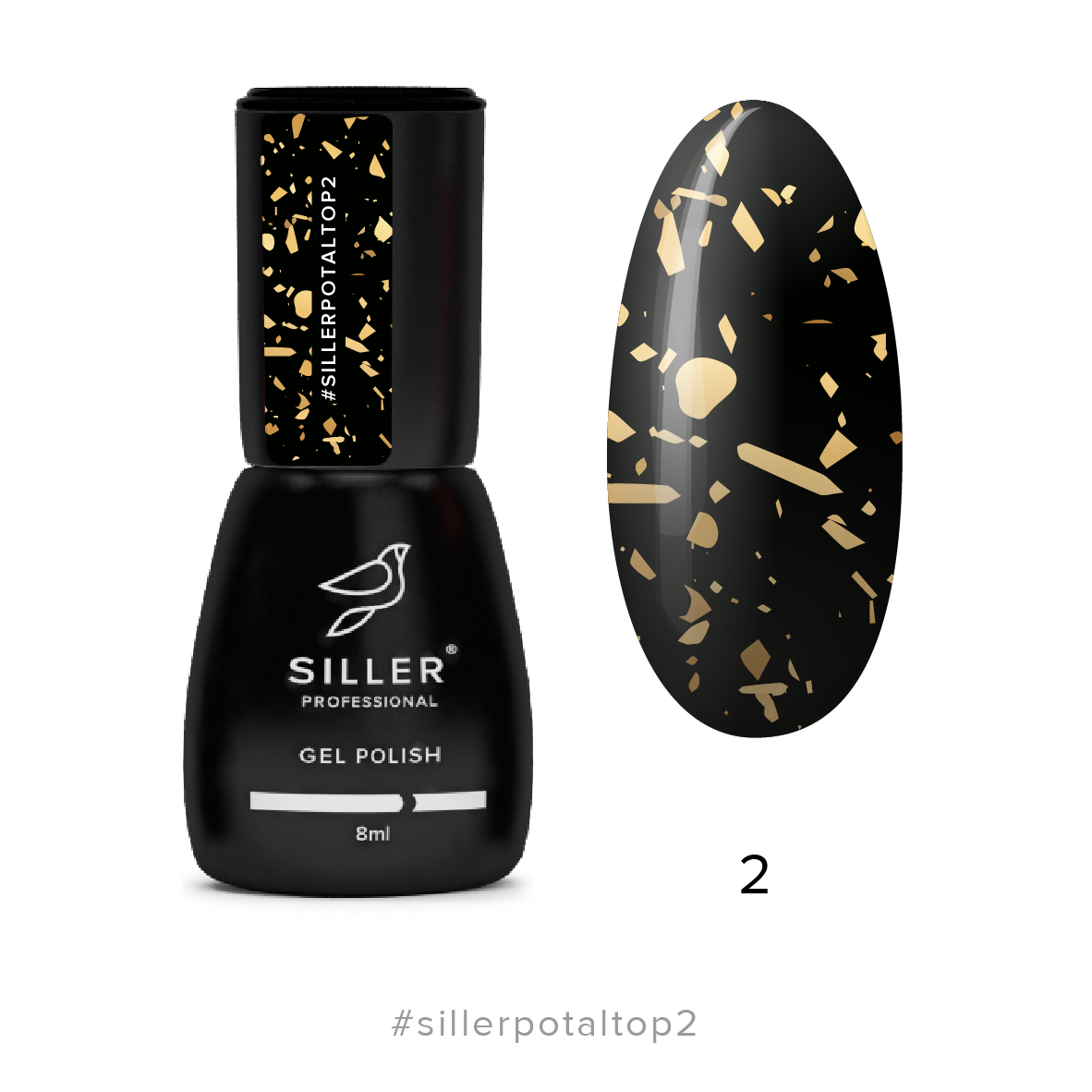 Siller Potal Top Coat 2 (8ml)