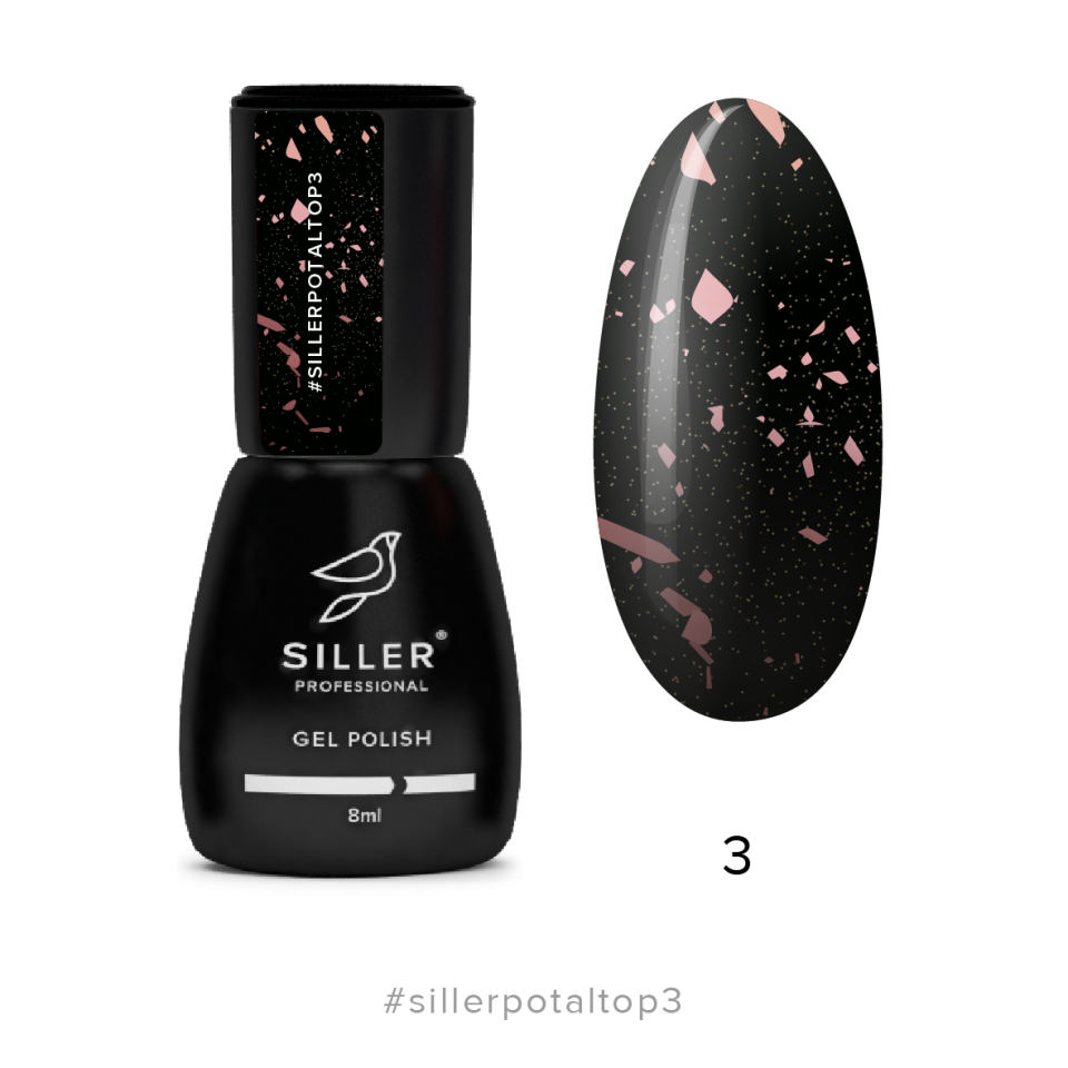 Siller Potal Top Coat 3 (8ml)