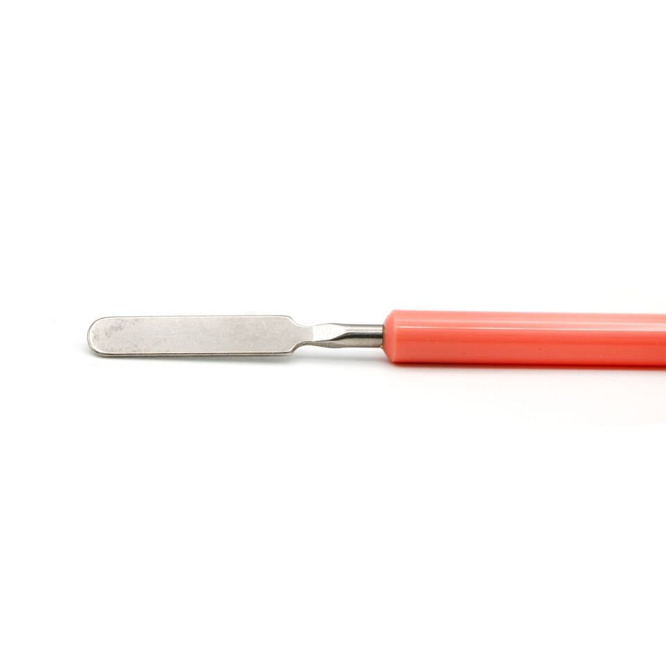 Global Fashion Çift Taraflı Jel & Polijel Fırçası (6 mm / 10 mm) – Metal Spatula (6 mm / 25 mm)