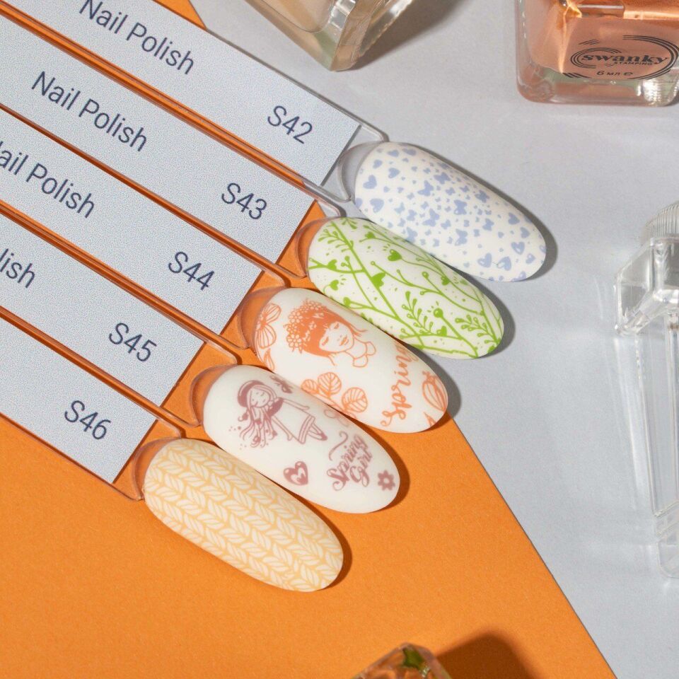 Swanky Stamping Oje Açık Bej S46 (6ml)