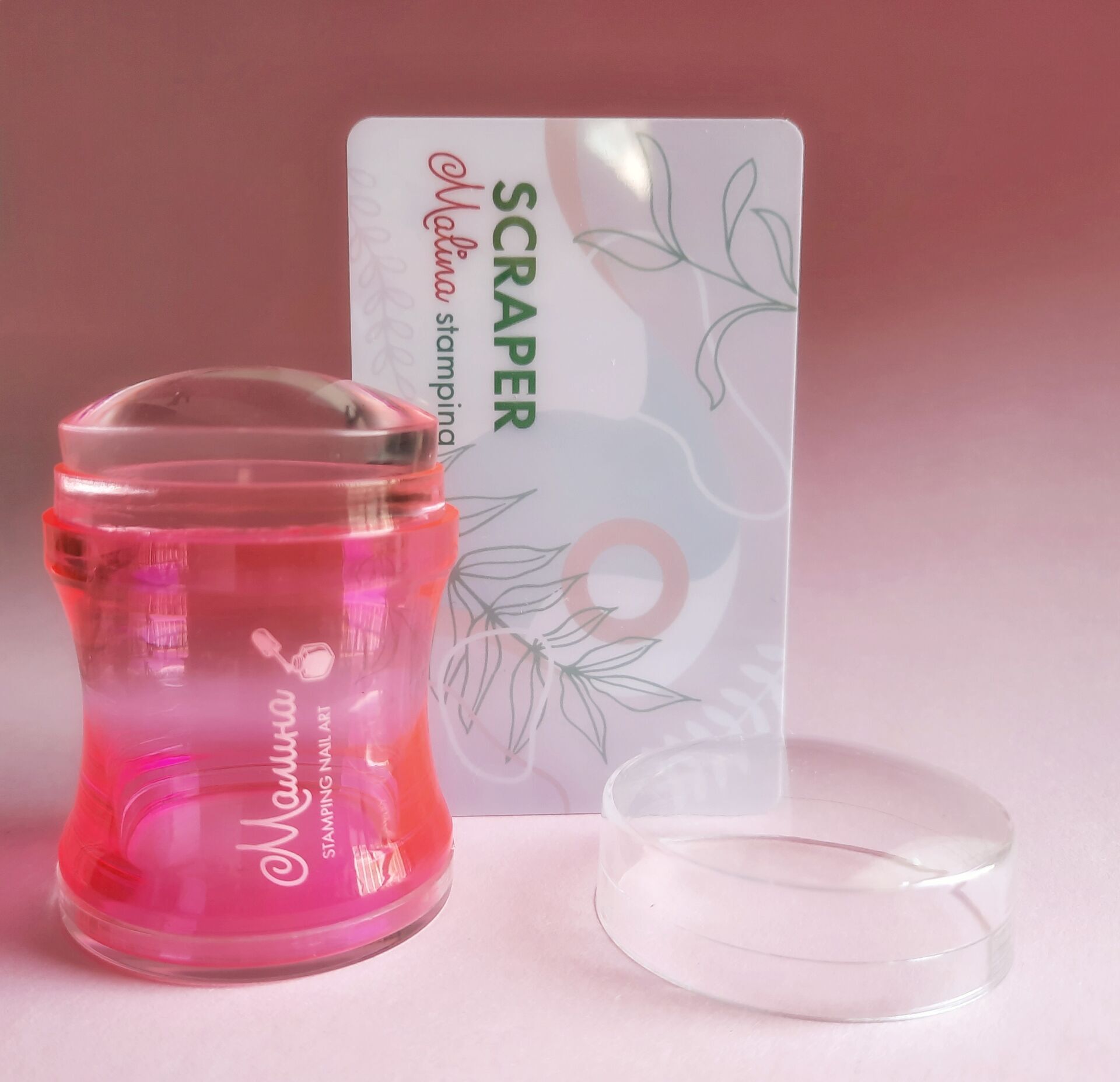 Malina Stamping Stamper XL Pembe D=3.8cm