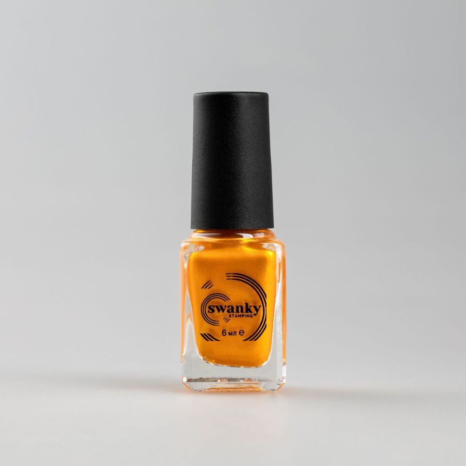Swanky Stamping Oje Metalik Bal Kabağı Rengi M06 (6 ml)