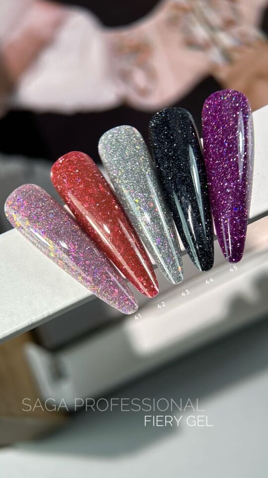 Saga Fiery Gel Kalıcı Oje Flash 42 (10ml)