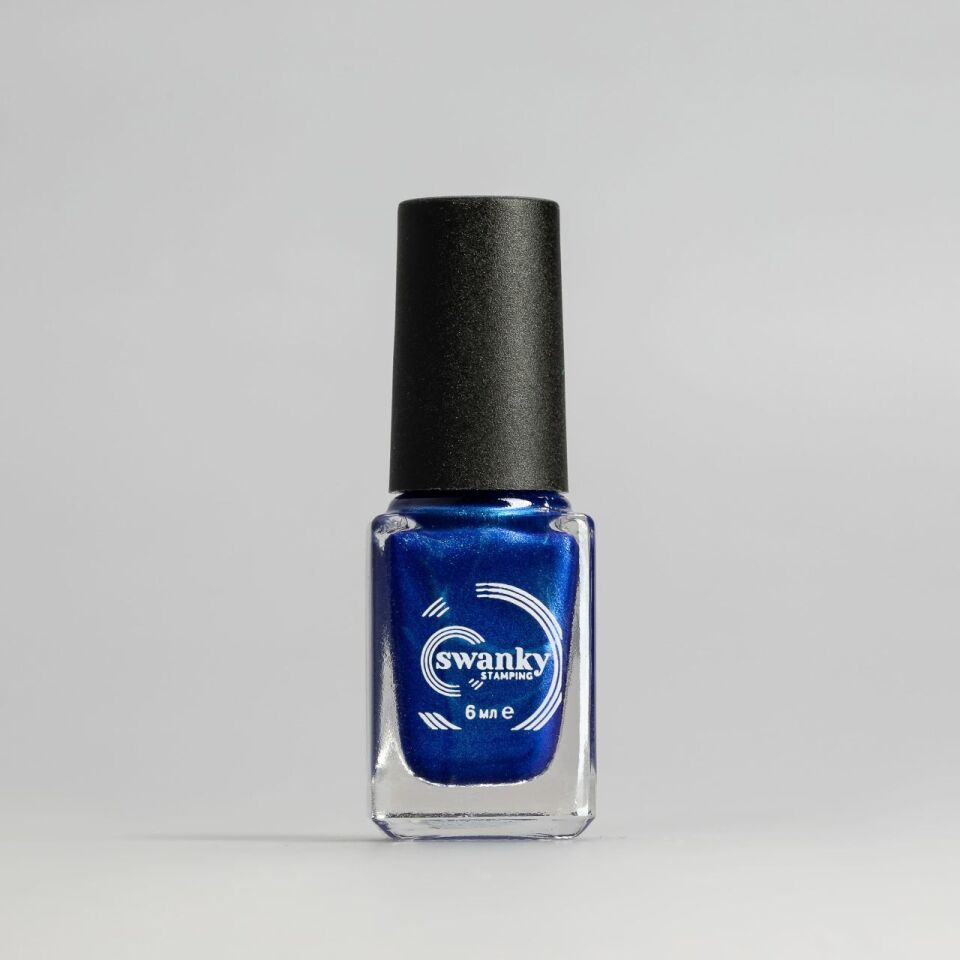 Swanky Stamping Oje Metalik Mavi M117 (6 ml)