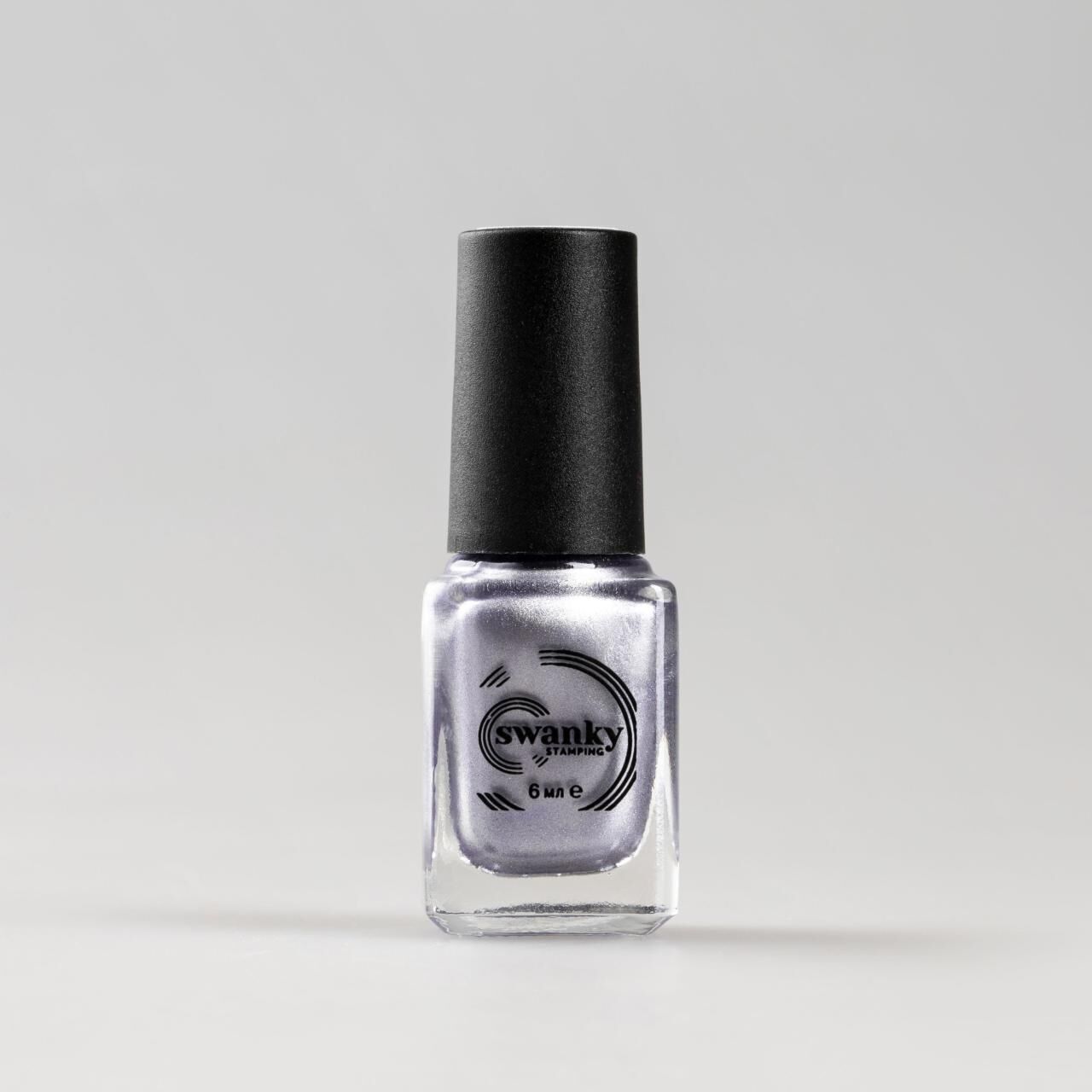 Swanky Stamping Oje Metalik Gri Mavisi M120 (6 ml)