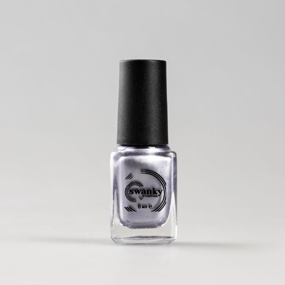 Swanky Stamping Oje Metalik Gri Mavisi M120 (6 ml)