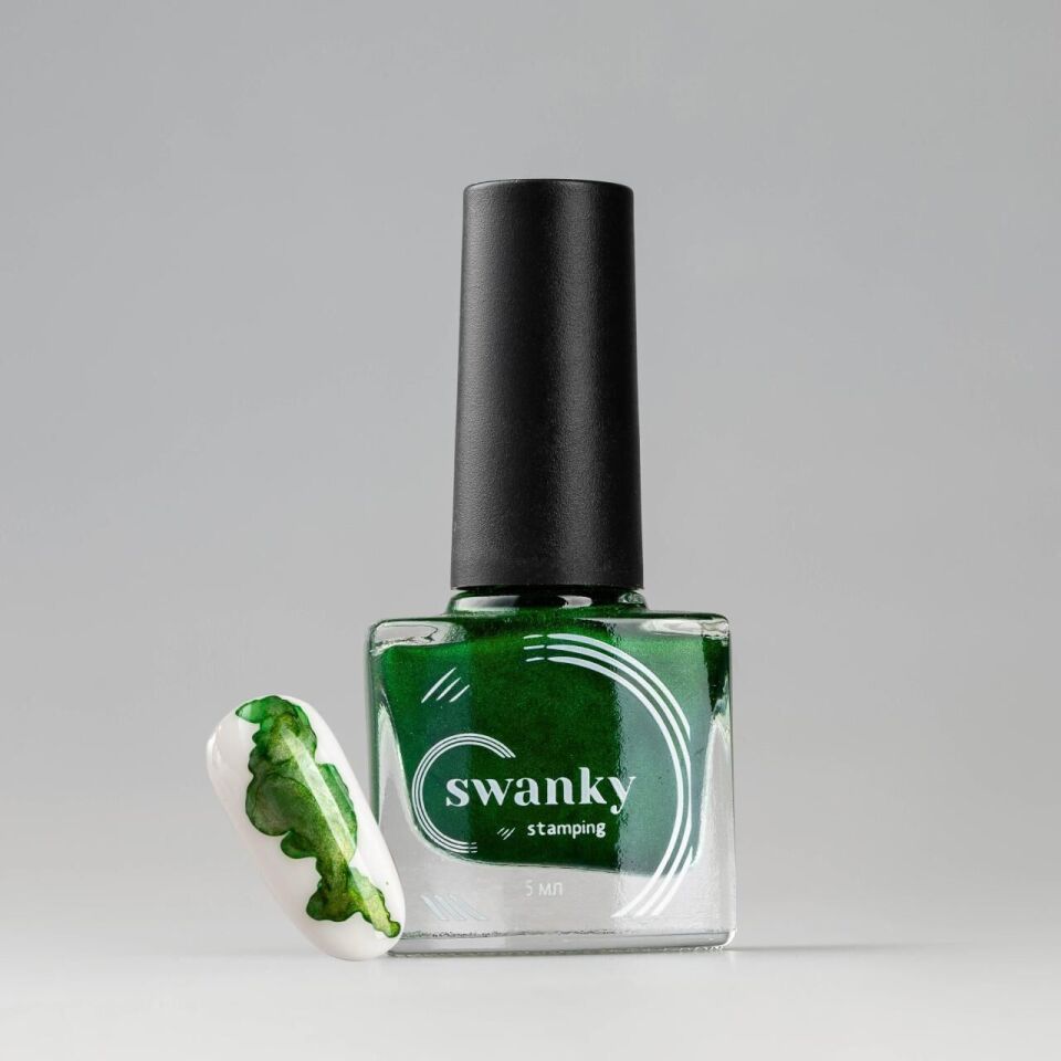 Swanky Stampıng Sulu Boya Metalik Yeşil PM03 (5ml)