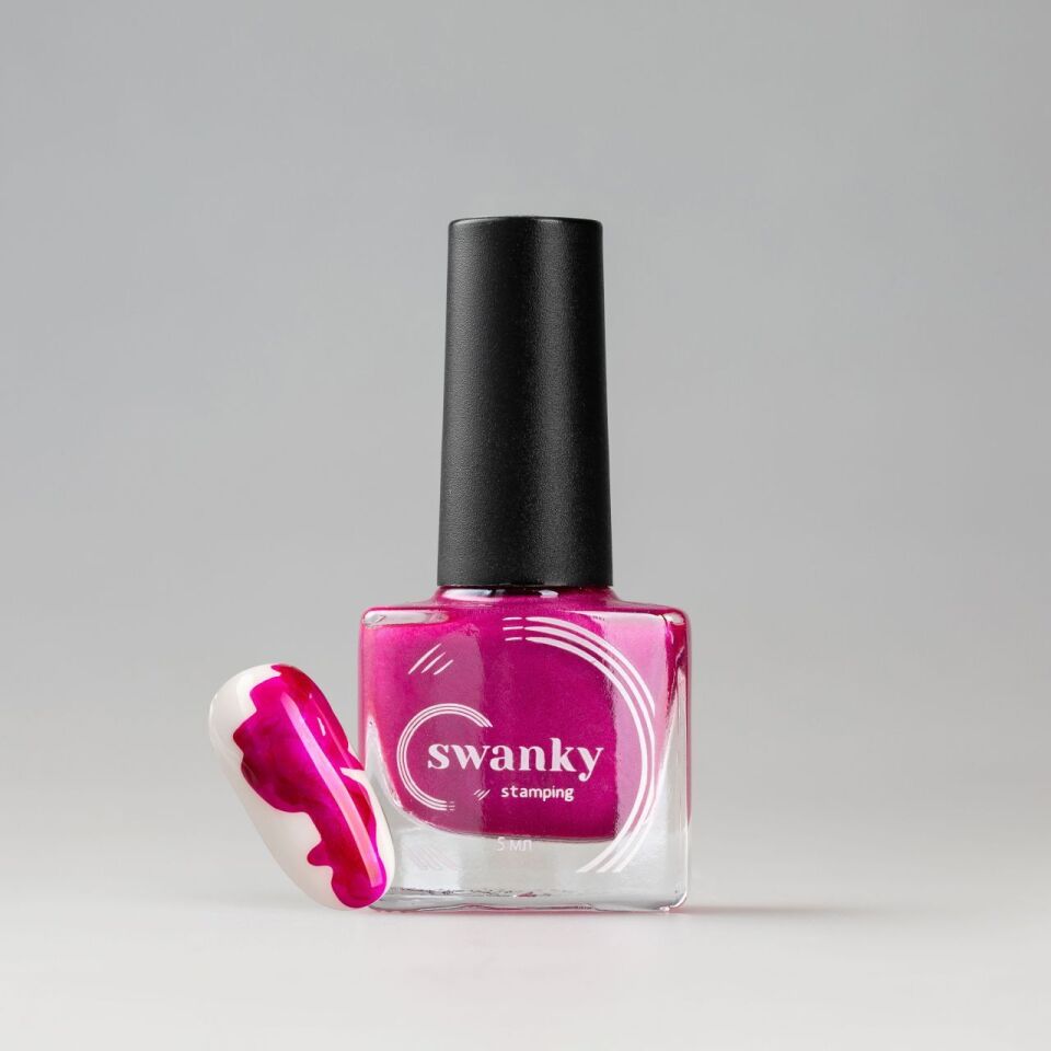 Swanky Stampıng Sulu Boya Metalik Pembe PM07 (5ml)