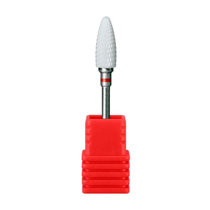 Mısır Seramik Freze Ucu – Kırmızı - İnce Kesim (Fine)