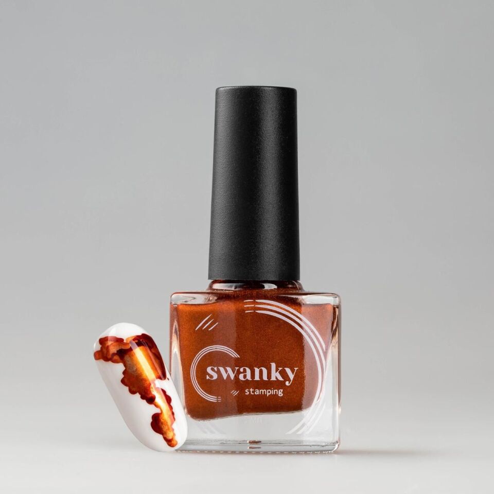 Swanky Stampıng Sulu Boya Metalik Turuncu PM08 (5ml)