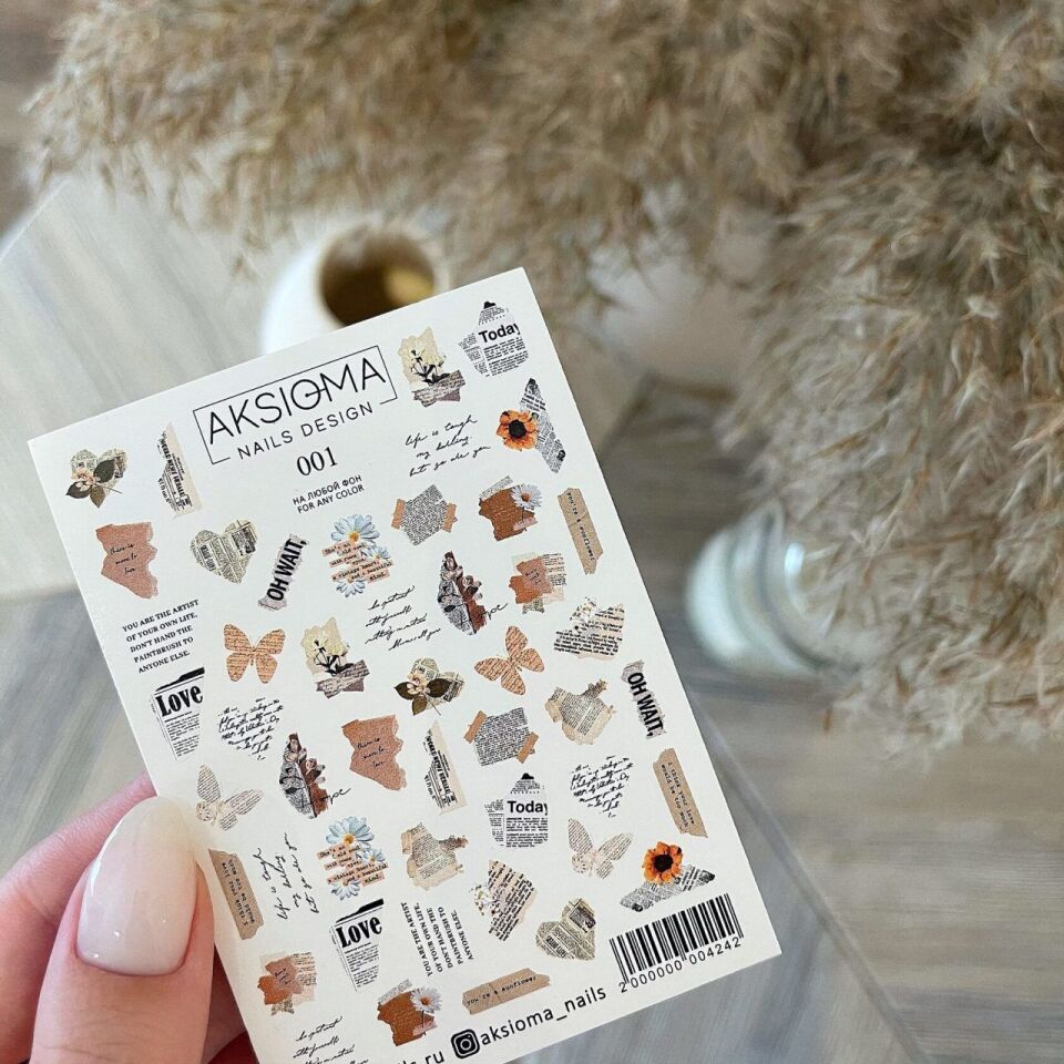 Aksioma Su Transferi Sticker 001