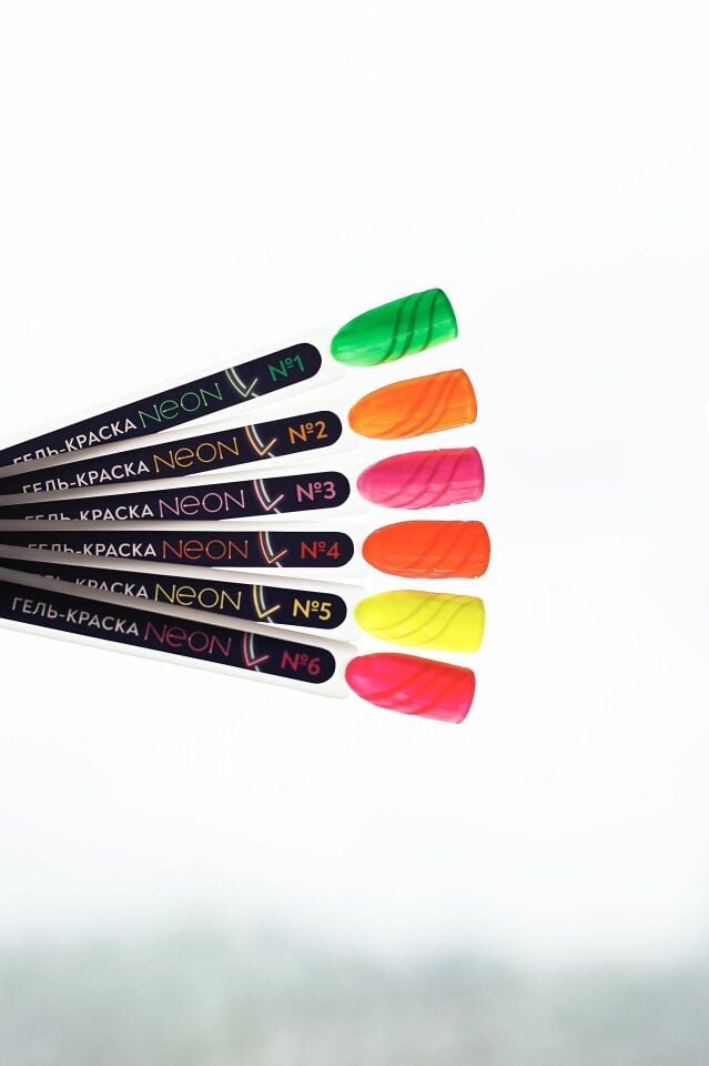 Klio Renkli Jel Boya Neon №4 (5g) (Yapışkanlı)