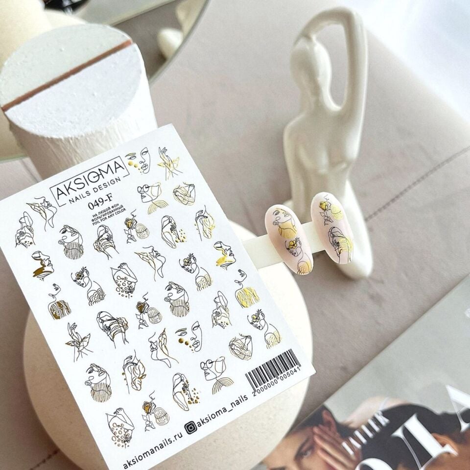 Aksioma Su Transferi Sticker 049-F