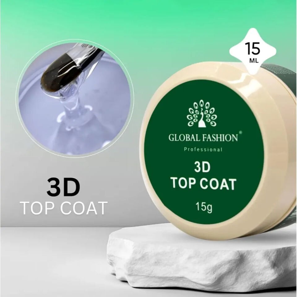 Global Fashion 3D Top Coat (15ml)