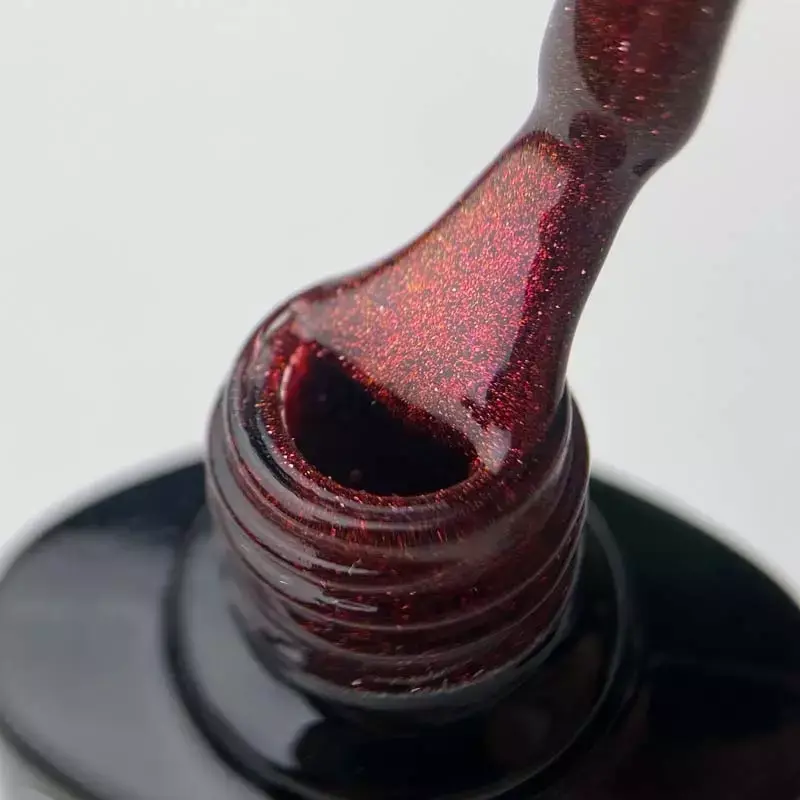 Saga Cat Chameleon Kalıcı Oje Kedi Gözü Disko 15 Kırmızılı Bordo (10ml)