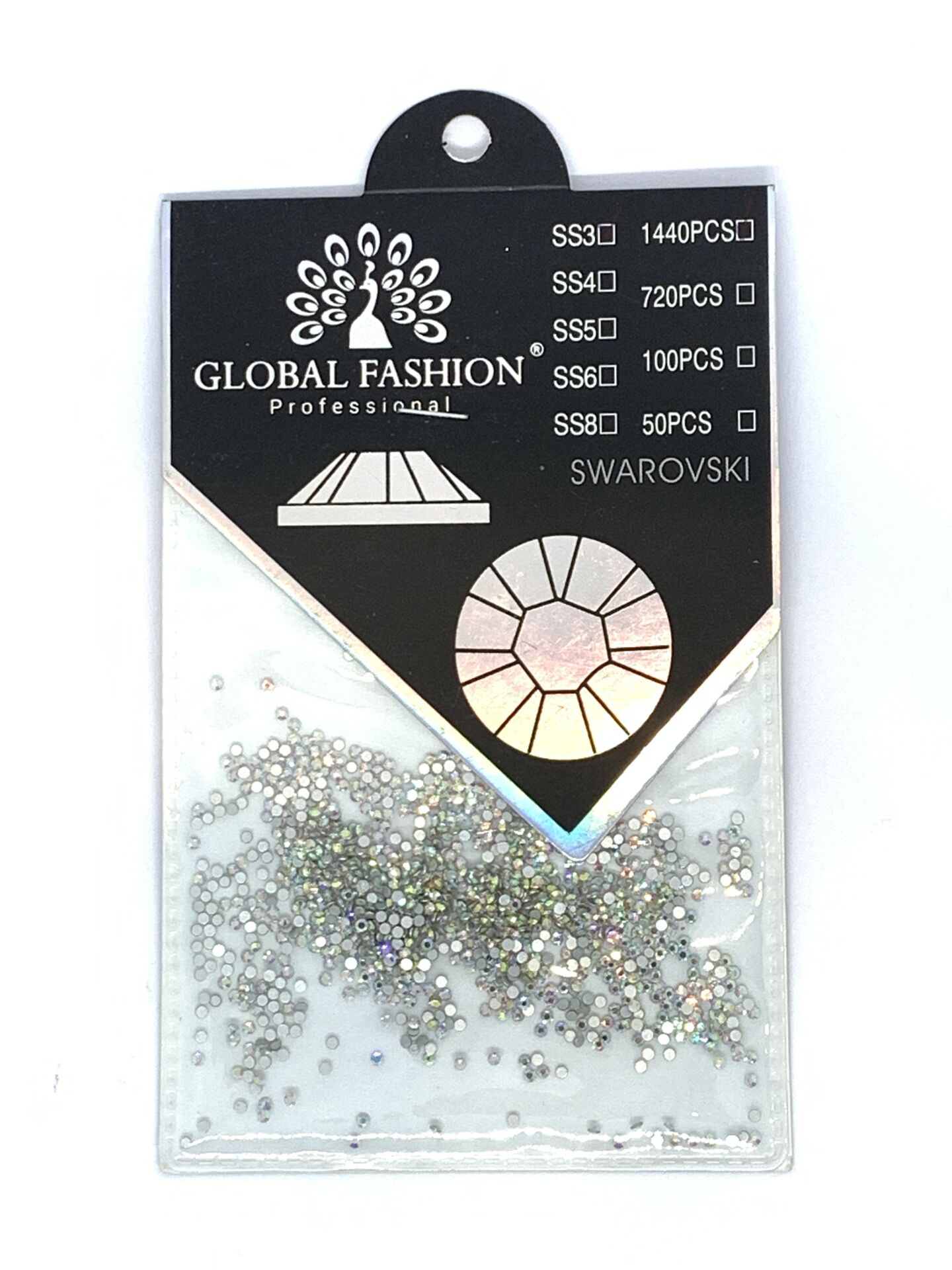 Global Fashion Taş Straz Chameleon Swarovski ss6 (1440 Adet)
