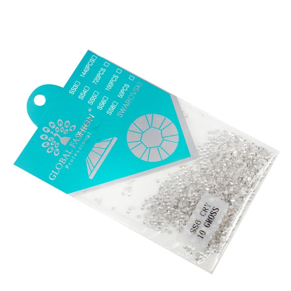 Global Fashion Taş Straz Şeffaf Swarovski ss6 (1440 Adet)