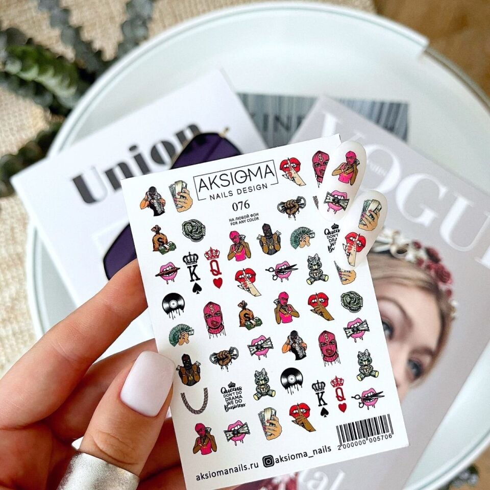 Aksioma Su Transferi Sticker 076