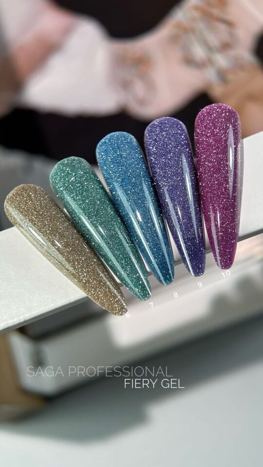 Saga Fiery Gel Kalıcı Oje Flash 06 Altın Latte (10ml)