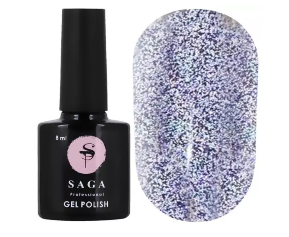 Saga Fiery Gel Kalıcı Oje Flash 09 Lila (9ml)
