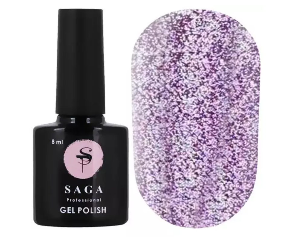 Saga Fiery Gel Kalıcı Oje Flash 10 Fuşya (9ml)