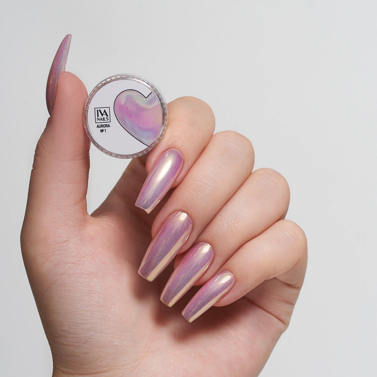IVA Nails Aurora Yansıtmalı Ayna Krom No:1 (5gr)