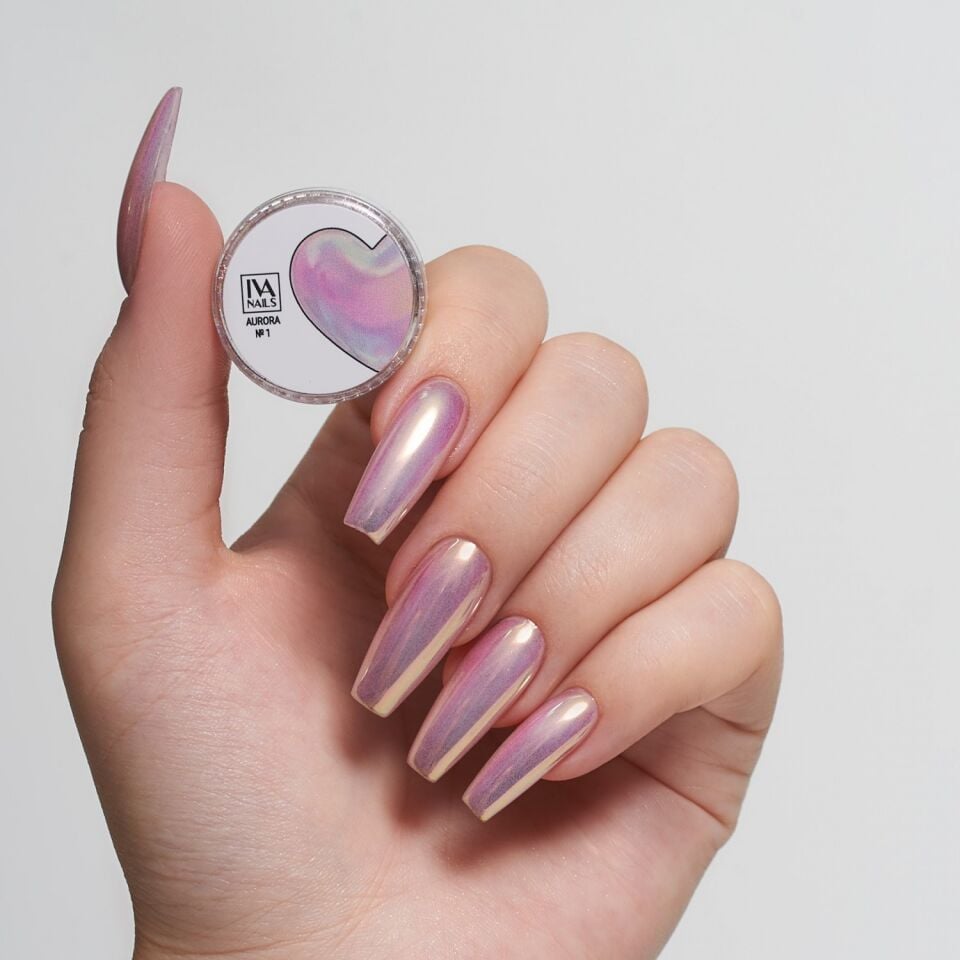 IVA Nails Aurora Yansıtmalı Ayna Krom No:1 (5gr)