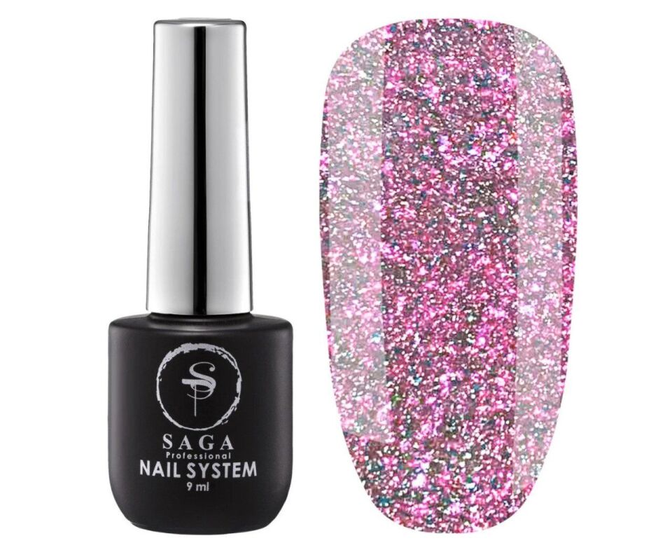 Saga Fiery Gel Kalıcı Oje Flash 16 Pembe (9ml)
